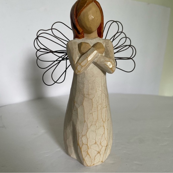 Willow Tree Angel Figurine - Love, #Redhead #Angels #Cottage #90’s See desc - Picture 2 of 8